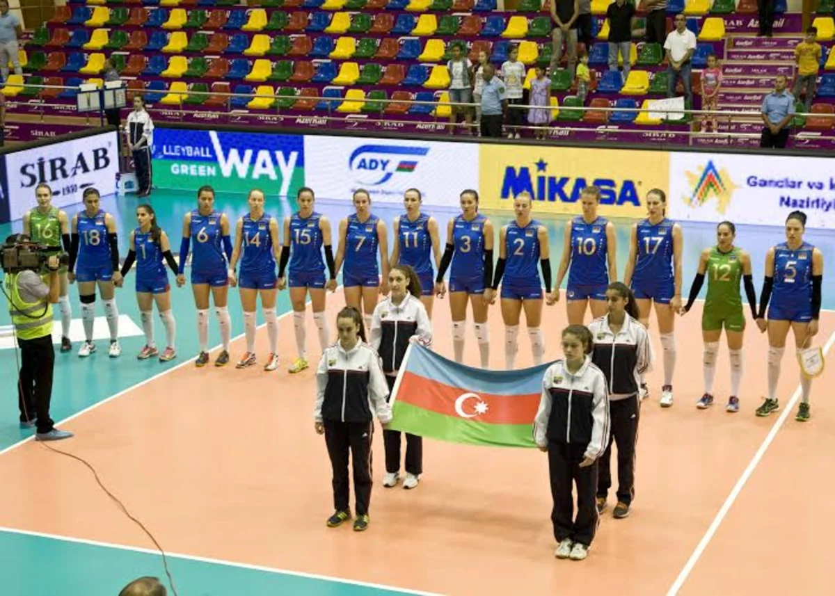​Azərbaycanın voleybol millisi Avropa Liqasının finalına vəsiqə qazanıb