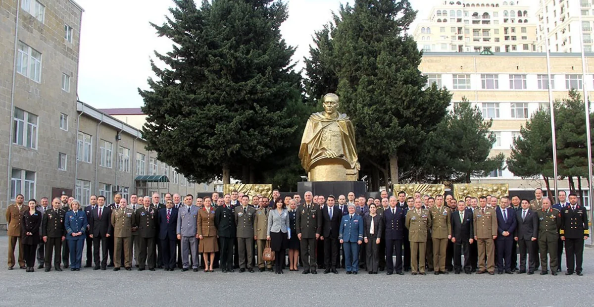 NATO Defense College delegation visiting Azerbaijan