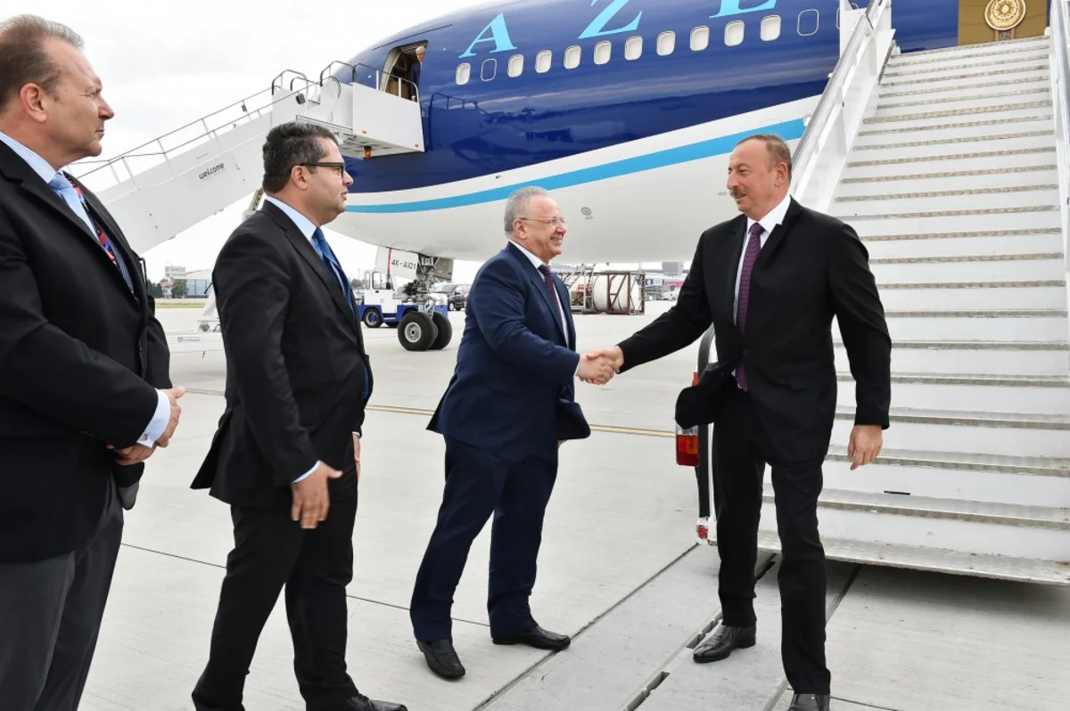 President Ilham Aliyev arrived in Poland for a working visit