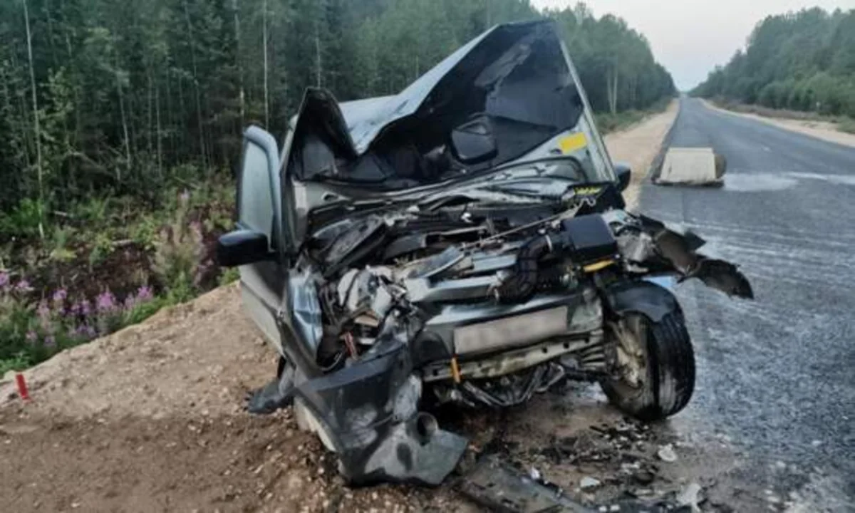 Ağstafada Niva aşıb, sürücü xəsarət alıb