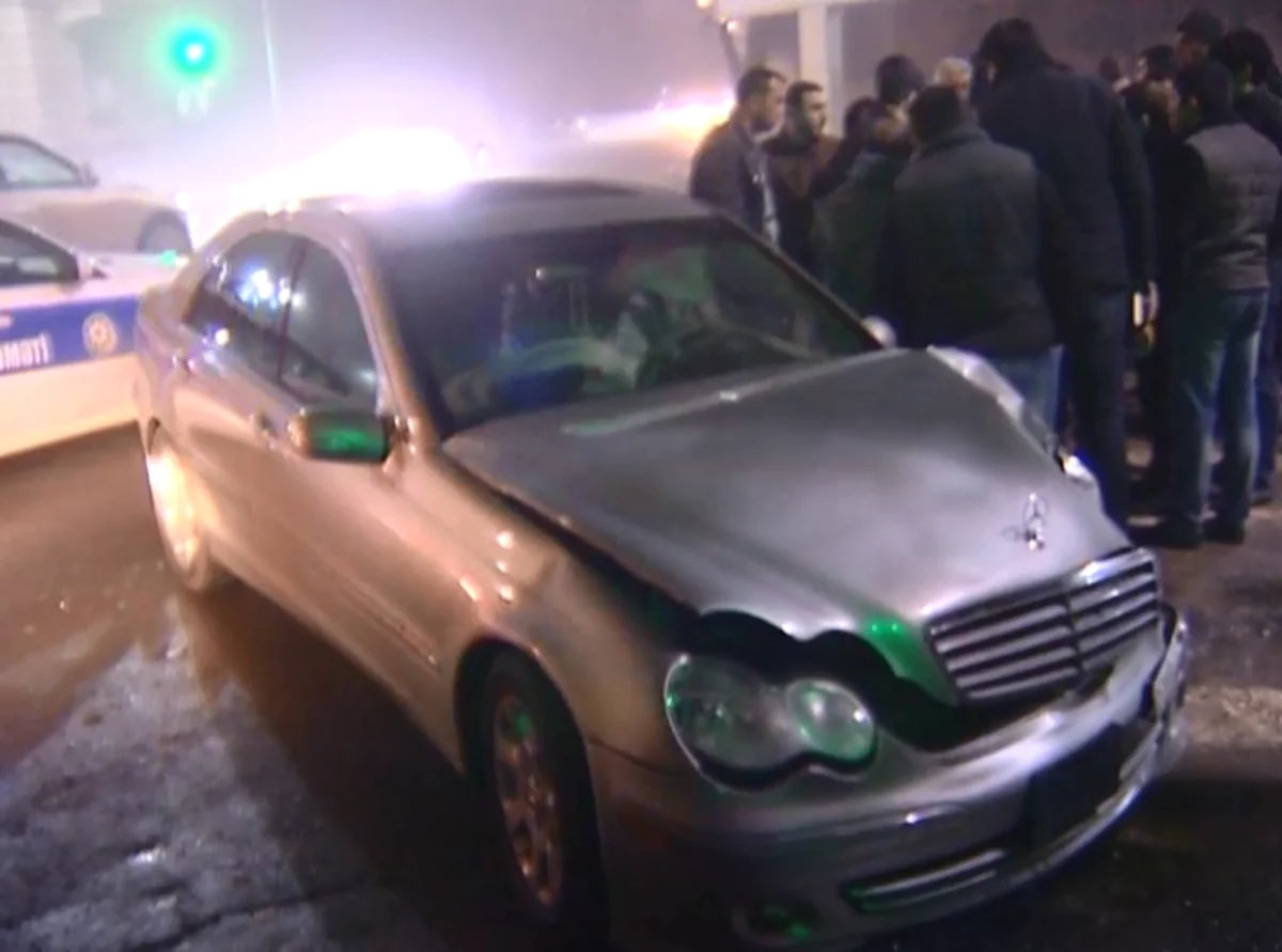 Gəncədə iki nəfərin yaralanması ilə nəticələnən yol-nəqliyyat hadisəsi baş verib - FOTOLAR