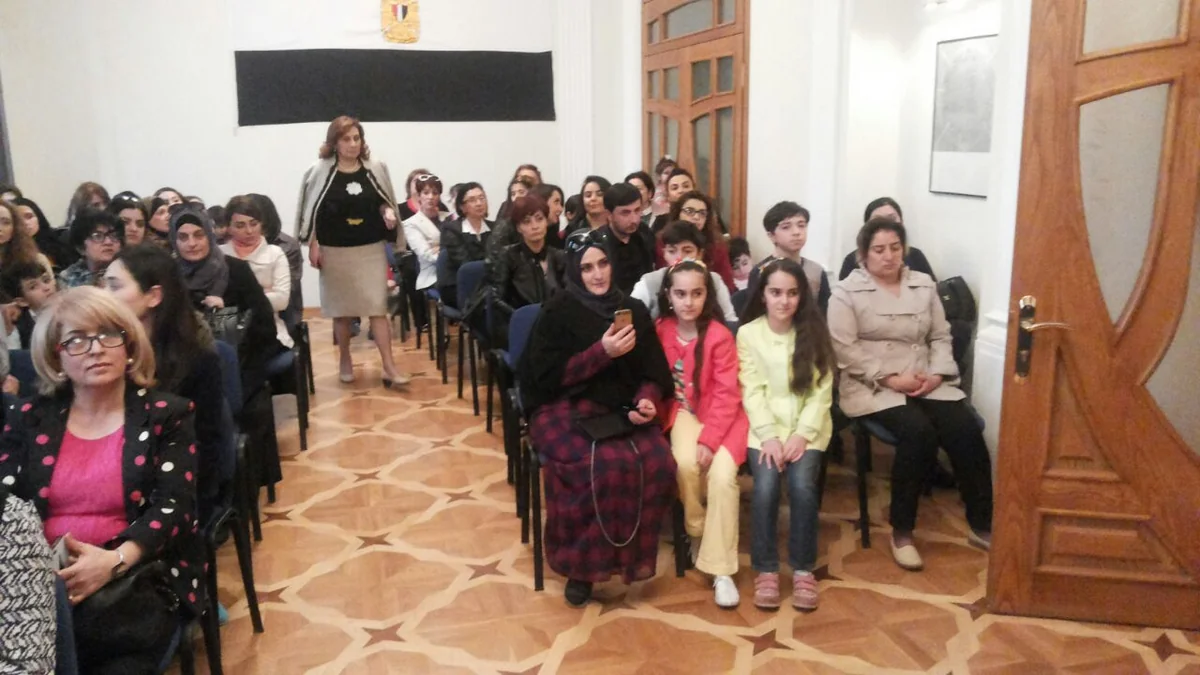 Bakıda “Misir Azərbaycan uşaqlarının gözü ilə” adlı rəsm sərgisi keçirilib