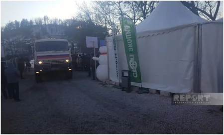 Total of 36 vehicles of peacekeepers move freely through Khankandi-Lachin road