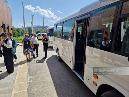 Family members of persons missing in First Karabakh War travel to Shusha