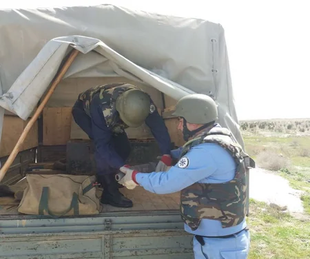 Xızıda top mərmisi tapılıb