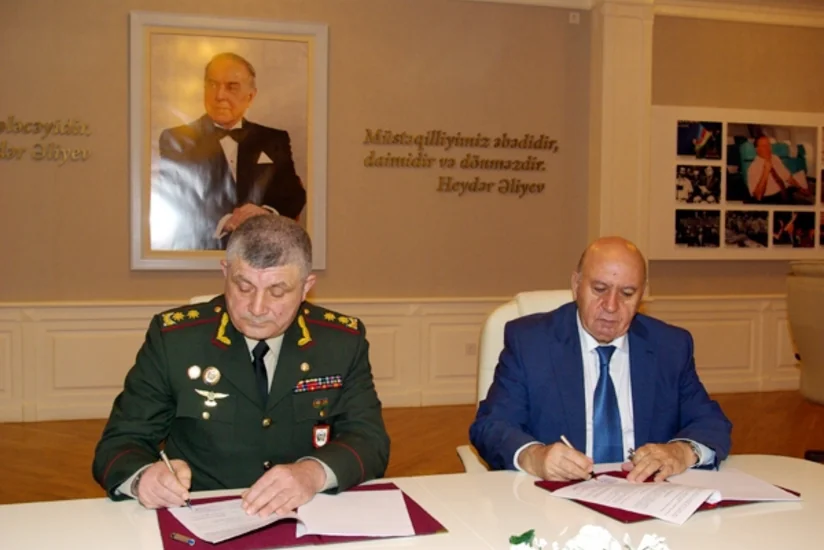 ​Silahlı Qüvvələrin Hərbi Akademiyası ilə Texniki Universitet arasında memorandum imzalanıb