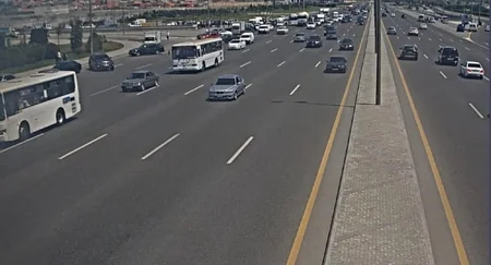 Bakıda yol qəzası baş verib