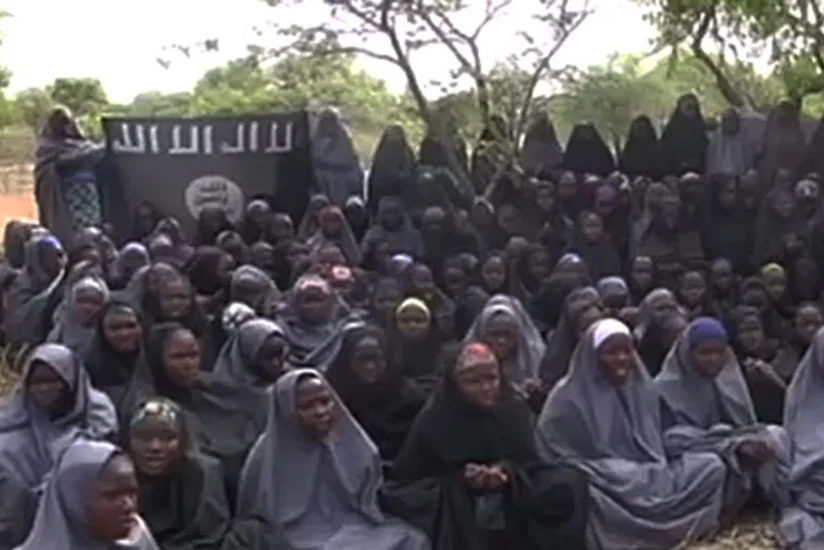 Boko Haram releases video showing kidnapped girls they abducted from school Chibok