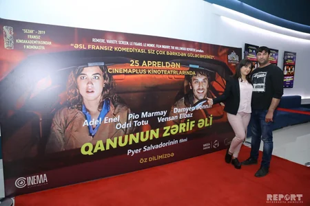 “CinemaPlus”da “Qanunun zərif əli” komediyası nümayiş etdirilib
