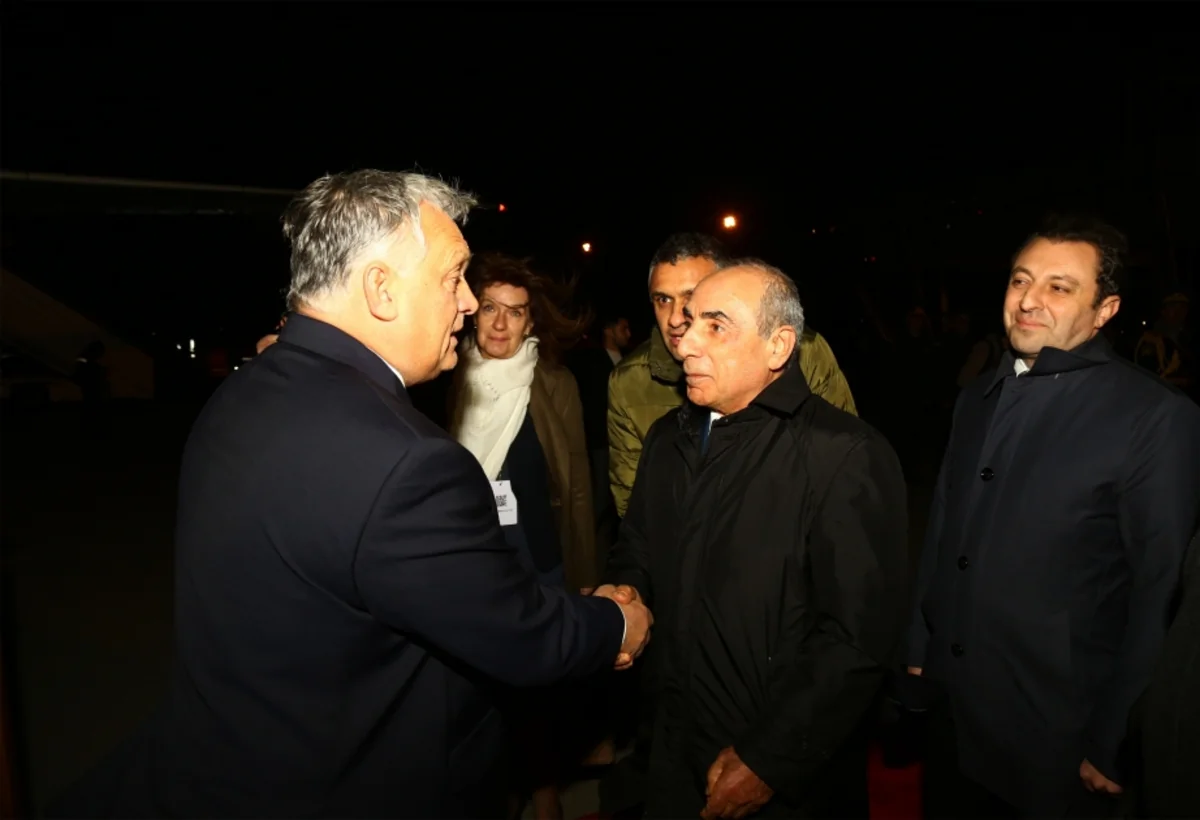 Macarıstanın Baş naziri Viktor Orban Azərbaycana işgüzar səfərə gəlib
