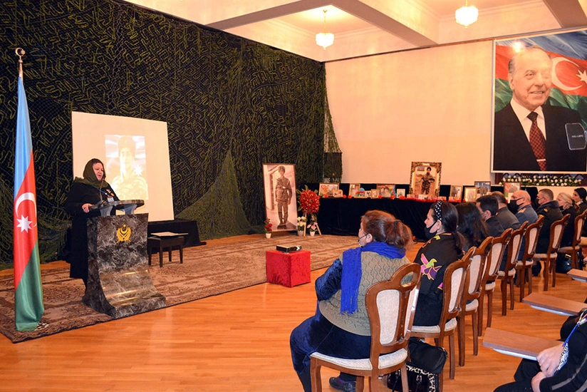 Vətən müharibəsi şəhidlərinin xatirəsi anılıb