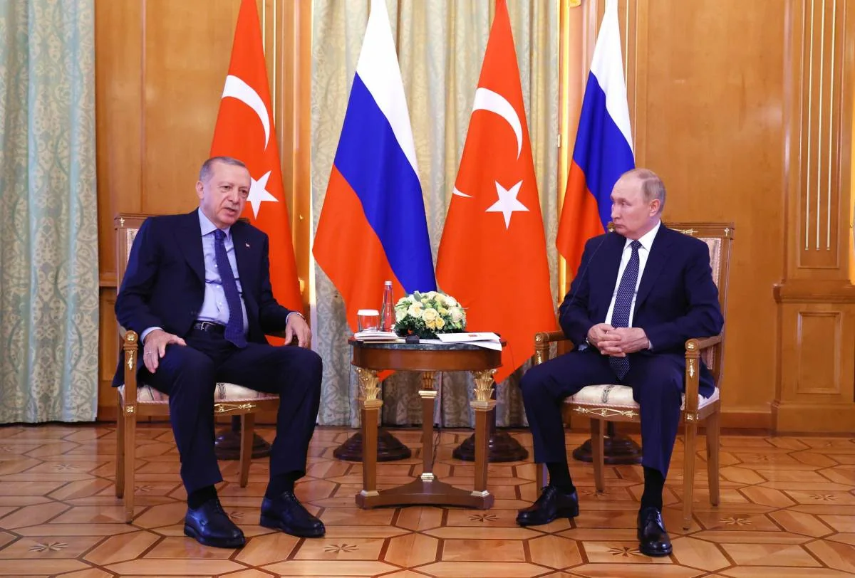 Putin expresses his condolences to Erdogan