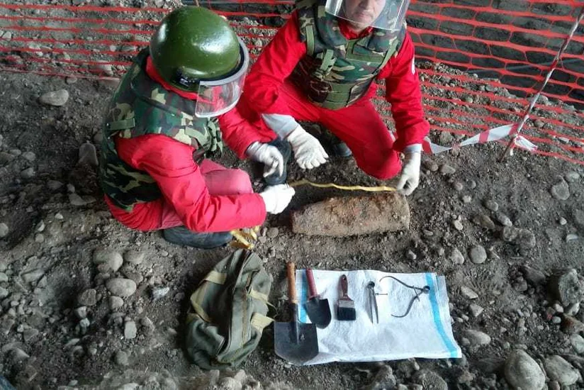 Gəncədə top mərmisi aşkarlandı