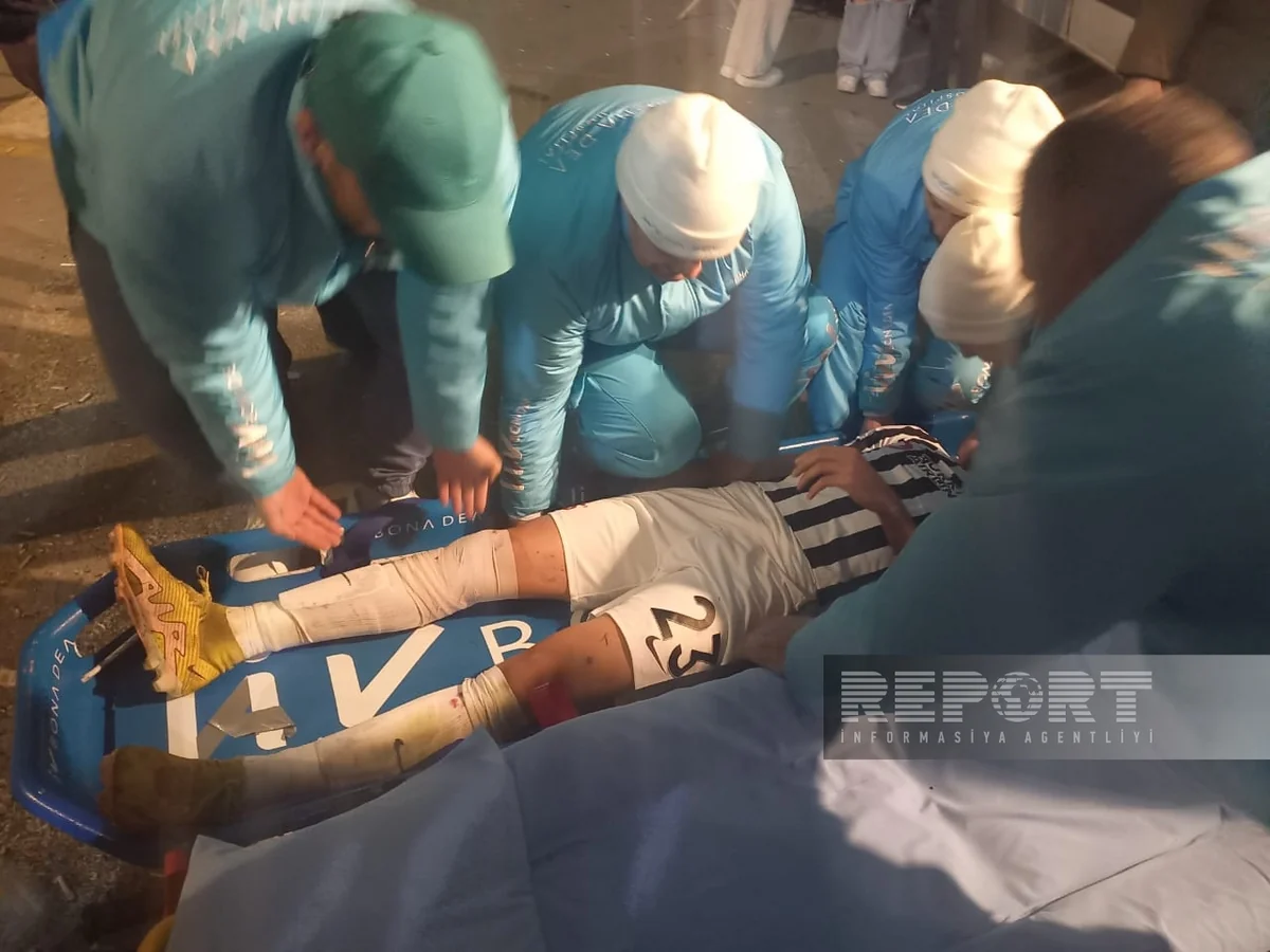 Neftçinin legioneri ciddi zədələnib, xəstəxanaya aparılıb