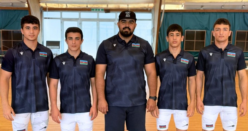 Azərbaycanın çimərlik güləşçiləri Avropa çempionatında 2 qızıl, 1 bürünc medal qazanıblar