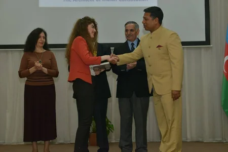 ADU-da Hindistan Konstitusiyasının banisinin anadan olması ildönümünə həsr olunmuş tədbir keçirilib