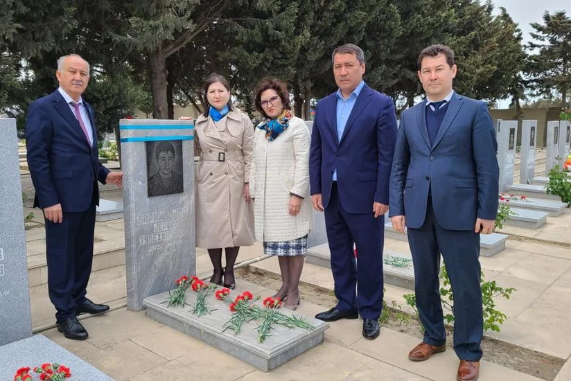 Birinci Qarabağ müharibəsinin qazaxıstanlı şəhidinin anım mərasimi keçirilib