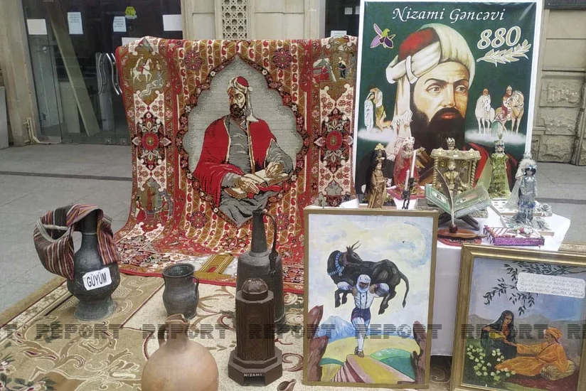 Gəncədə Nizami Gəncəvinin 880 illik yubileyi münasibətilə tədbir keçirilib