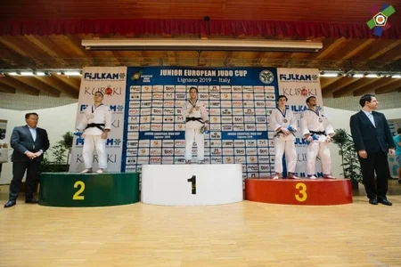 Azərbaycanın gənc cüdoçusu Avropa kubokunda çempion olub - FOTO