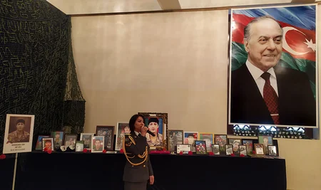 Şəhid Fərid Məhərrəmovun xatirəsinə həsr olunan anım mərasimi keçirilib
