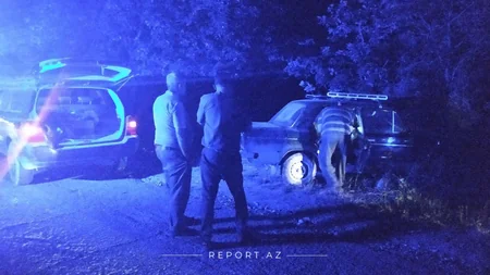 Şəkidə iki avtomobil toqquşub, xəsarət alanlar var