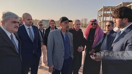 Səudiyyəli nümayəndə heyəti Zəngilanda Ağıllı kənddə olublar