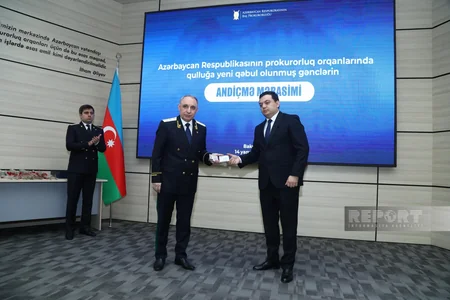 Azərbaycanda 56 hüquqşünas prokurorluq orqanlarına qəbul edilib