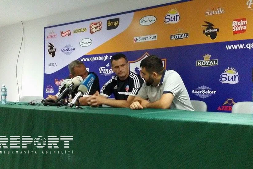 ​Rudarın baş məşqçisi: Qarabağ la oyun çətin olacaq