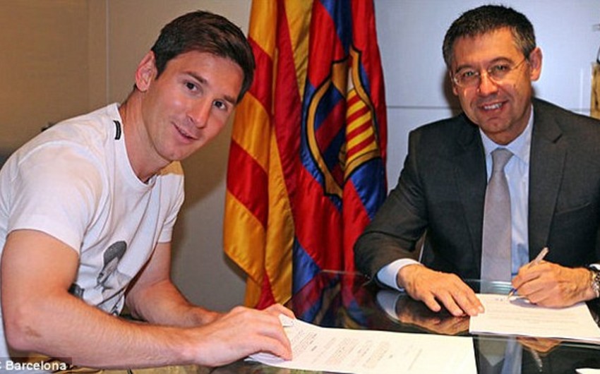 ​Messi Barsanın prezidentinə yeni baş məşqçi təklif edib