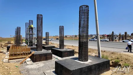 Pirşağı-Xırdalan-Novxanı yolunda yeni yerüstü piyada keçidi inşa olunur