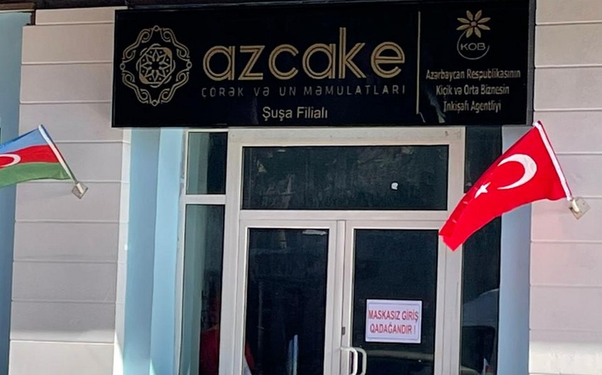 Şuşada çörək və şirniyyat müəssisəsi fəaliyyətə başladı