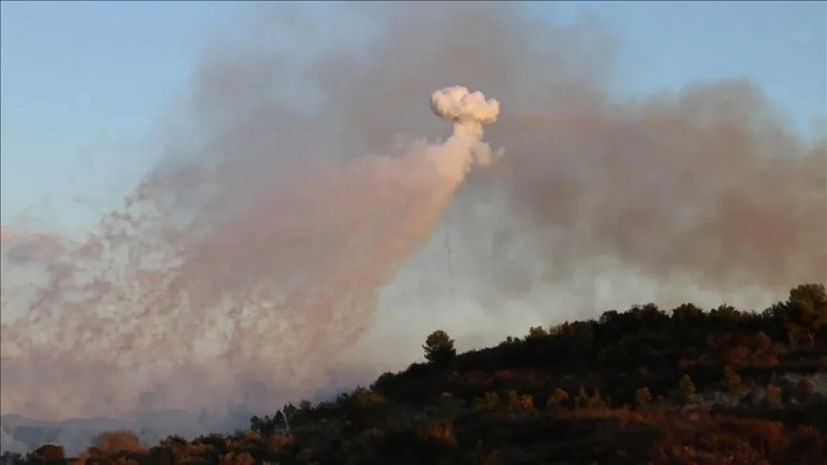 Israeli Air Force targets multiple Hezbollah facilities