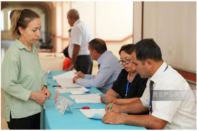 В Нахчыванской АР по состоянию на 17:00 проголосовали 35,8% избирателей