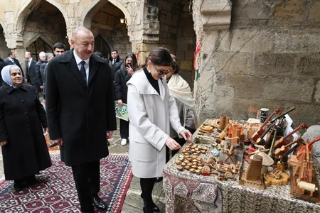 Prezident İlham Əliyev Novruz bayramı münasibətilə ümumxalq şənliyində iştirak edib - YENİLƏNİB-3
