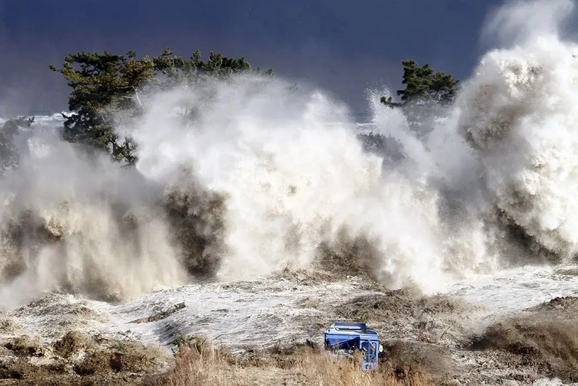 Yaponiyada sunaminin maksimum hündürlüyü qeydə alınıb