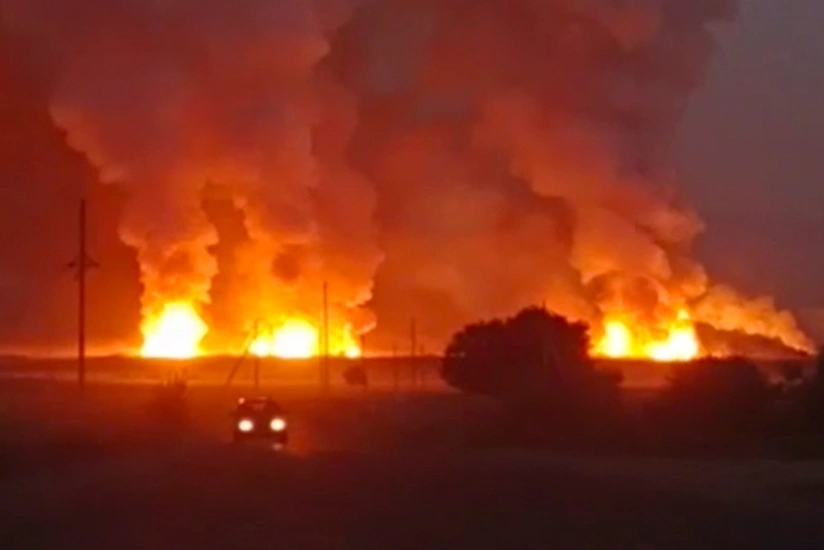 В воинской части в Казахстане прекратились взрывы