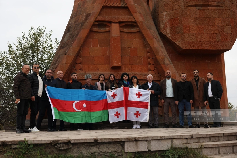 Gürcüstandan olan səyahətçilərin ikinci qrupu Qarabağa gəlib