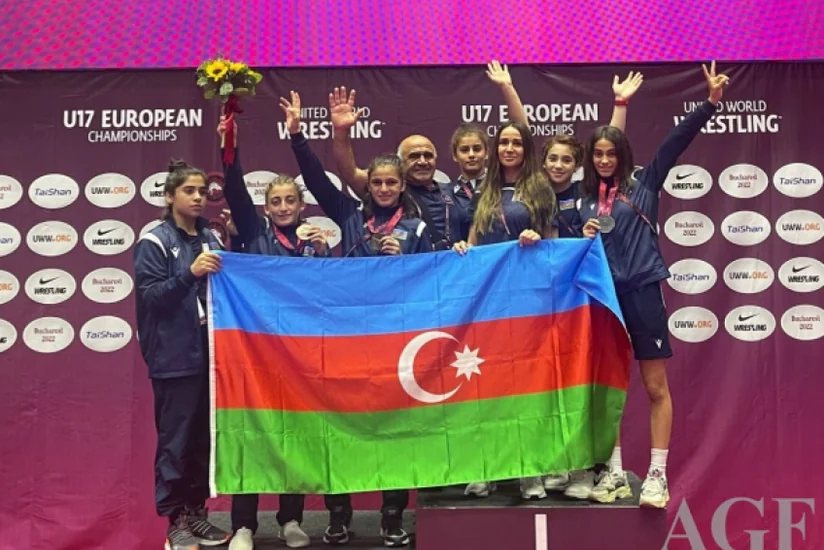 Azərbaycan U-17 Avropa çempionatında qadın güləşində rekorda imza atıb