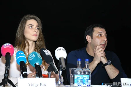 CinemaPlusda “Çat Kapı Aşk” filmi ilə bağlı mətbuat konfransı keçirilib