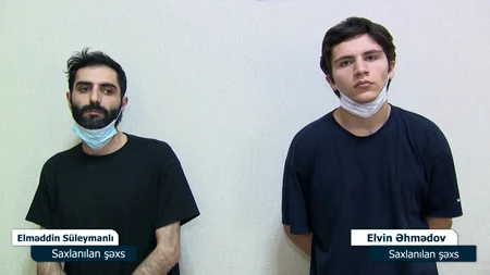 Bakıda iki kitab oğurlayan şəxslər saxlanılıb - VİDEO