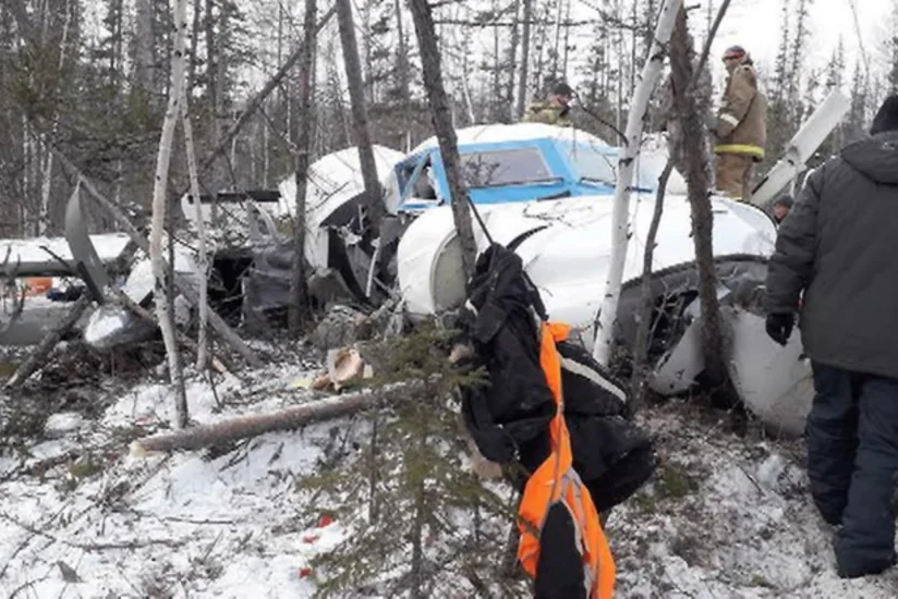 Rusiyada təyyarə qəzası baş verib, ölənlər var