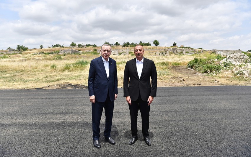 KİV: Ərdoğan Füzuli Beynəlxalq Hava Limanının açılışında çıxış edəcək