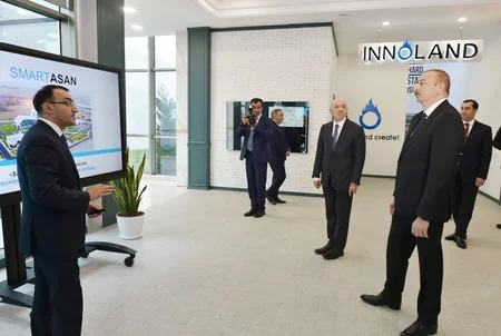 President Ilham Aliyev attended opening of “ASAN Həyat” complex in Shamakhi