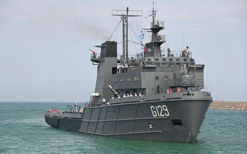 Navies of Azerbaijan, Kazakhstan start joint exercises