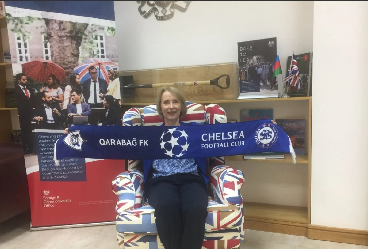 Böyük Britaniyanın Azərbaycandakı səfiri Qarabağ və Çelsiyə dəstək verib