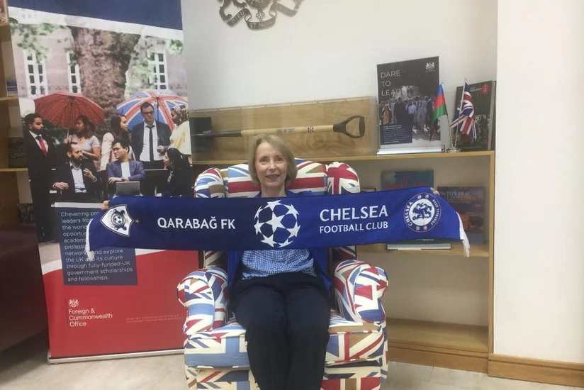 Böyük Britaniyanın Azərbaycandakı səfiri Qarabağ və Çelsiyə dəstək verib