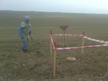 Füzulidə 1 ədəd tank əleyhinə mina aşkarlanıb