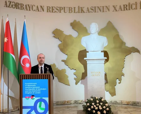 Bakıda Azərbaycanla İordaniya arasında diplomatik əlaqələrin qurulmasının 30 illiyi qeyd olunub