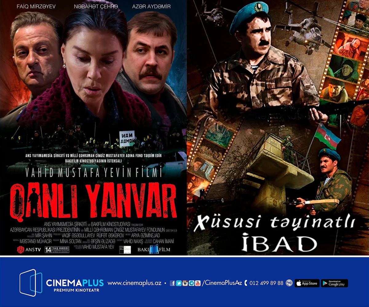 CinemaPlusda 20 yanvar hadisələrinə həsr olunan filmlər nümayiş etdiriləcək - VİDEO