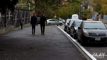 Bakının Ələsgər Ələkbərov küçəsi təmir edilib